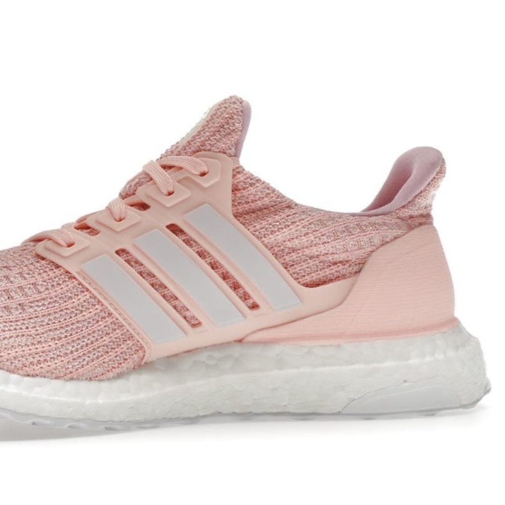 Adidas ultra boost size is 9 4.0 CLEAR ORANGE/ORCHID TINT/TRUE PINK - Picture 4 of 12